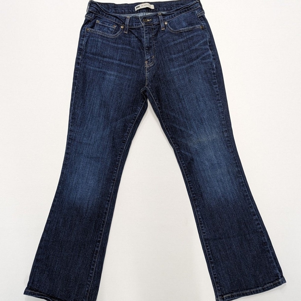 Levi's 515 Y2K Sz‎ 30 Boot Cut Denim Blue Jeans with Back Studded Pockets